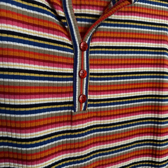 ModCloth Striped Ribbed Tank Top - Picture 3 of 4